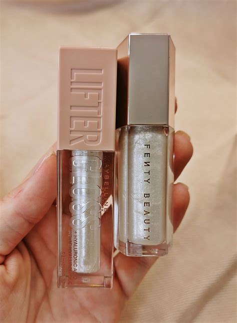 Makeup Wars : Fenty Gloss Bomb vs Maybelline Lifter Gloss – Macy Greyhorse