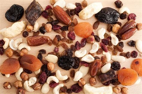 Dried fruits and nuts stock photo. Image of delicious - 11851466