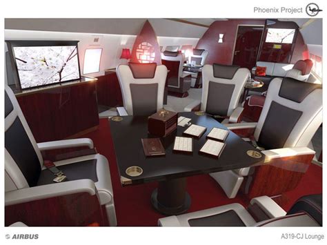 The Jumbo Jets Boeing and Airbus Turn Into Posh Private Planes | Private jet interior, Private ...