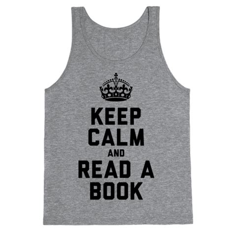 Keep Calm and Read a Book - Tank Top - HUMAN