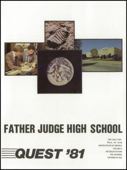 Explore 1981 Father Judge High School Yearbook, Philadelphia PA ...