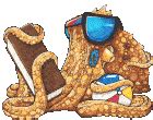 Octopus Octonation Sticker - Octopus Octonation Sunglasses - Discover & Share GIFs