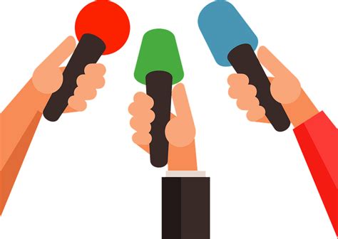 Interview Microphone Reporter Clipart Hd Png Download - vrogue.co