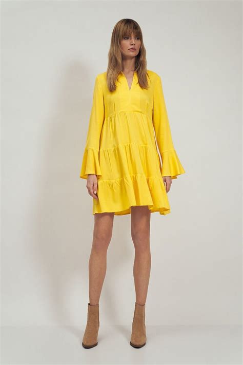 Yellow Sunshine Shift Dress