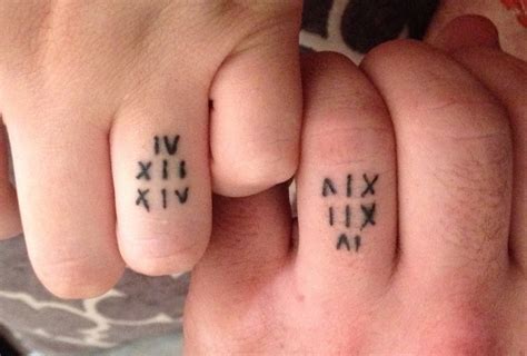 Roman Numerals Tattoo On Finger | truongquoctesaigon.edu.vn