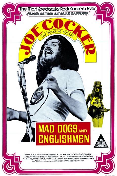 Mad Dogs & Englishmen (1971) par Pierre Adidge