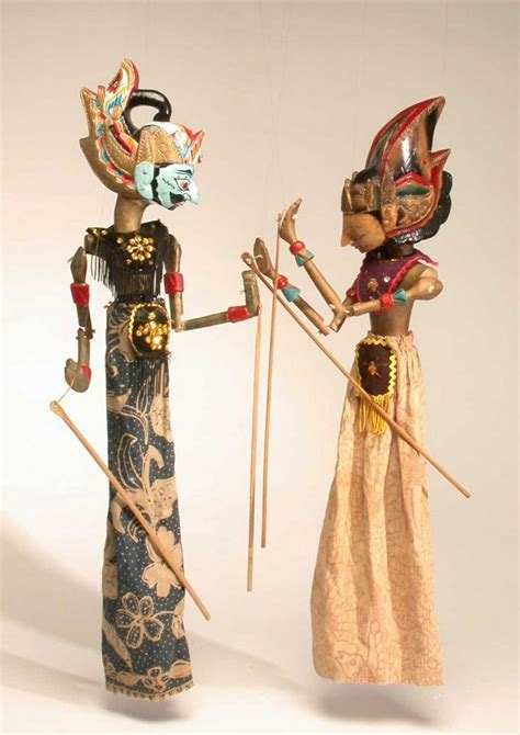 Wayang Golek Rod Puppets, Java, Indonesia | Object Lessons - Ceremony & Celebration: Puppets ...