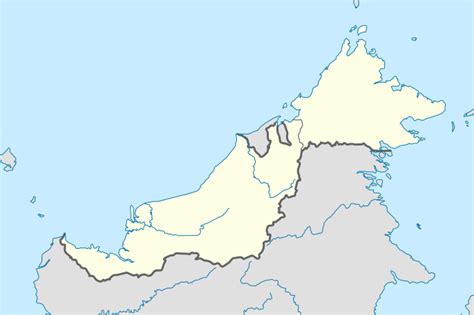 Image: East Malaysia location map