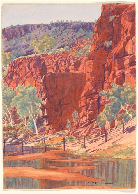 Albert Namatjira: vivid watercolours of the Australian outback – in ...