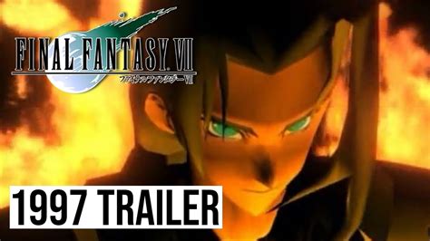 Final Fantasy VII - 1997 Teaser Trailer | PS1 - YouTube