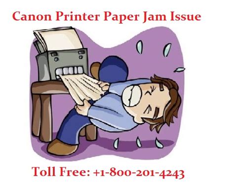 Canon Customer Service: Canon Printer Paper Jam Issue