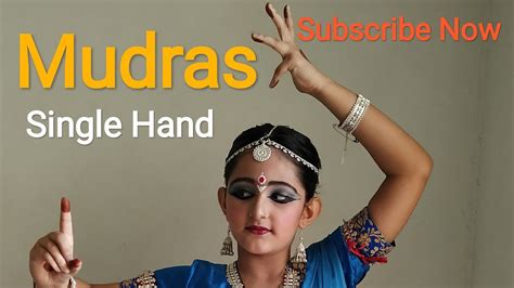 Single Hand Mudras l For Any Classical Dance Form l Odissi Dance l Amishi Gautam - YouTube