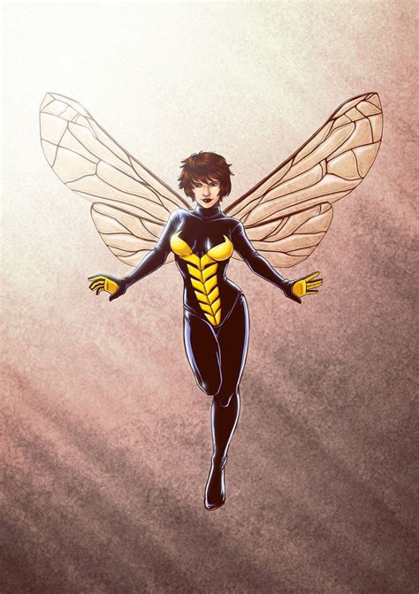 Wasp+by+ryodita.deviantart.com+on+@deviantART Marvel Comics Art, Marvel Heroes, Marvel ...