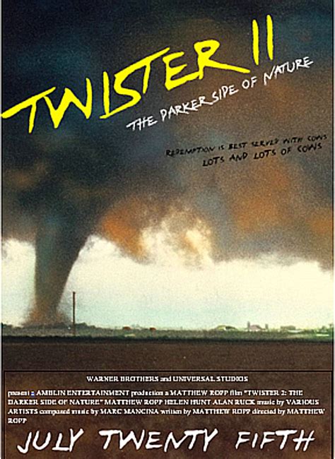 Twister 2 movie poster by mattropp44 on DeviantArt