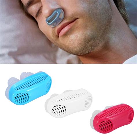 Electronic Anti Snore Stopper Nose Clip Silencer / Nasal Dilator Sleep ...