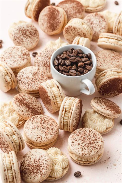 Tiramisu Macarons ~ Barley & Sage