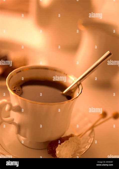 cup of black coffee Stock Photo - Alamy