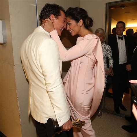 Matthew McConaughey and Wife Camila Alves at Oscars | POPSUGAR Celebrity