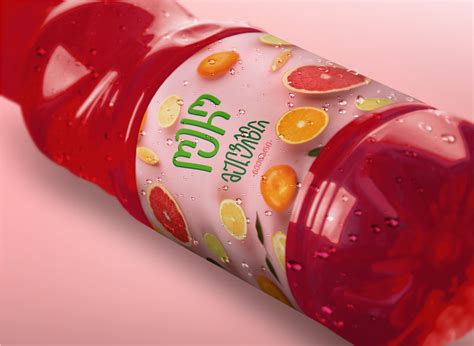 Juice label concept on Behance