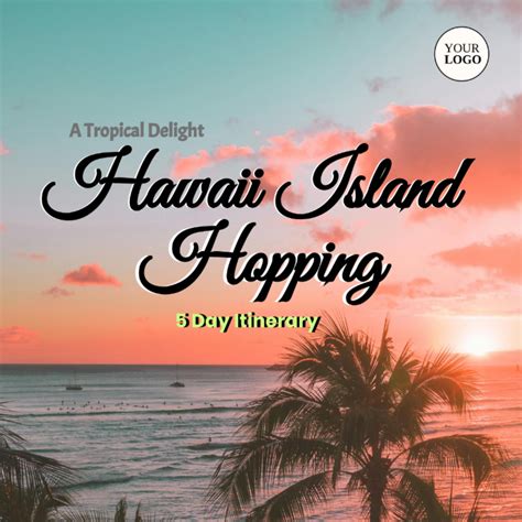 Free Hawaii Island Hopping Itinerary Template - Edit Online & Download ...