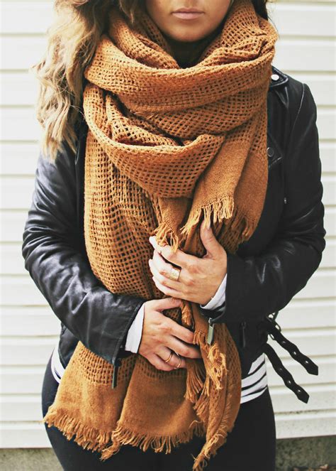 Appealing style for big scarf winter, Winter clothing | Dresses With ...