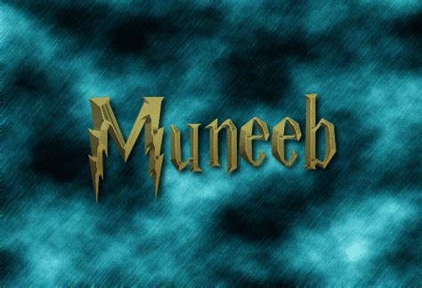 Muneeb Logo | Free Name Design Tool from Flaming Text