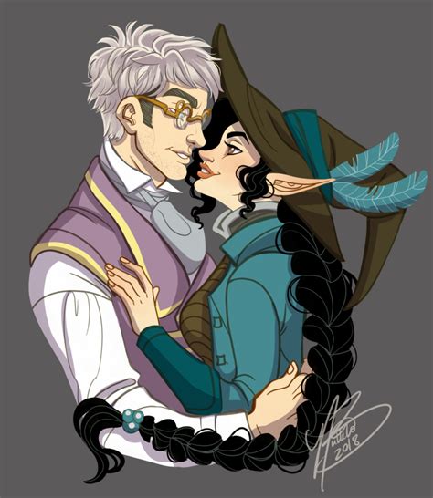 Percy and Vex by naomimakesart on DeviantArt