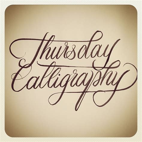 Calligraphy on Instagram_1 on Behance