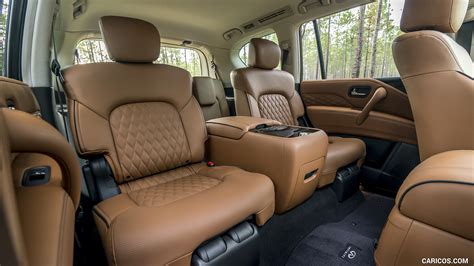 Infiniti QX80 | 2018MY (Color: Graphite) | Interior, Rear Seats