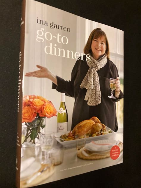 NEW Ina Garten Go-To Dinners Barefoot Contessa Cookbook First Edition HC/DJ | eBay