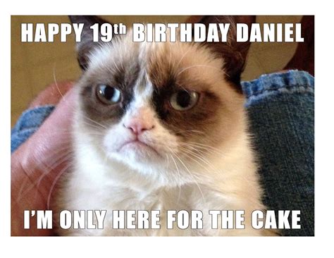 Grumpy Cat Memes Birthday