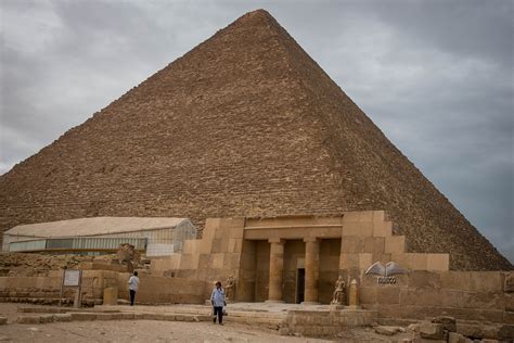 Great Pyramid Of Giza Entrance