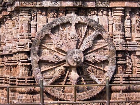 Konark sun temple sun dial wheel - PixaHive