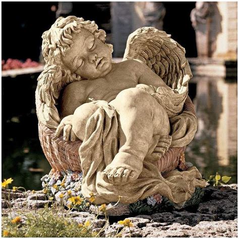 Afternoon Nap Angel Statue in 2020 | Angel sculpture, Angel statues, Garden angels