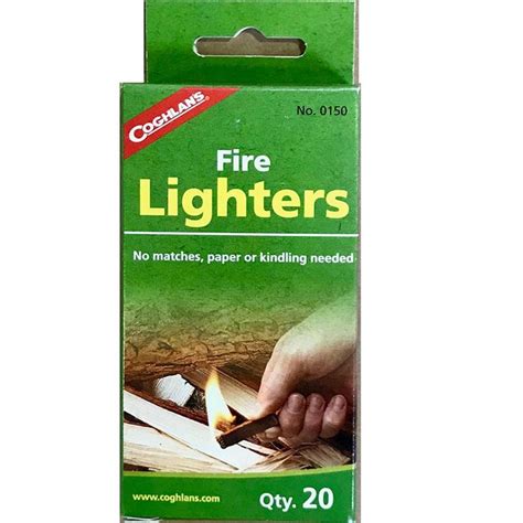 Fire Lighters (20-pack) | How to make light, Firelight, Survival