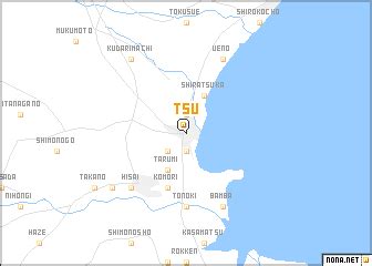 Tsu (Japan) map - nona.net