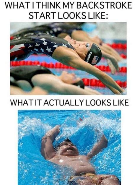 funny pictures with captions 222 (53 pict) | Swimming funny, Swimming memes, Swimming jokes