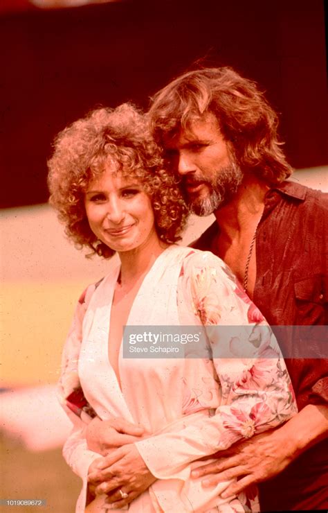 Barbra Streisand and Kris Kristofferson in a scene from the movie "A... | Kris kristofferson ...