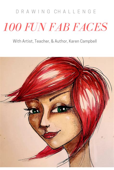 DIY! This free drawing tutorial is easy enough for beginners, and part of mixed media artist ...