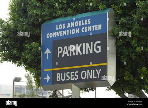 Los Angeles convention center parking Stock Photo - Alamy