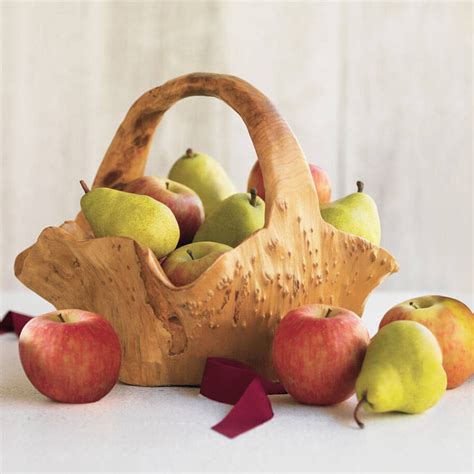 Organic Fruit in Root Basket Gift Set | VivaTerra