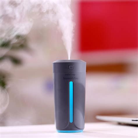 USB Car Aroma Diffuser - With 7 Colour LED Lights - The Essential Oil Boutique, Essential Oil ...