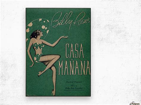 Casa Manana - VINTAGE POSTER