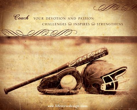 Softball Coach Gift, Coach Keepsake | Life Verse Design | Softball Quote, Sports Gift, Sports ...