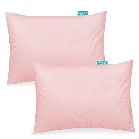 Travel Toddler Pillowcase 2 Pack for Girls -100% Cotton Baby Pillowcase for Sleeping Fit Small ...