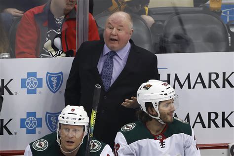 Minnesota Wild fire coach Bruce Boudreau