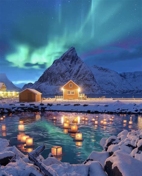Northern Lights, Norway. : r/pics