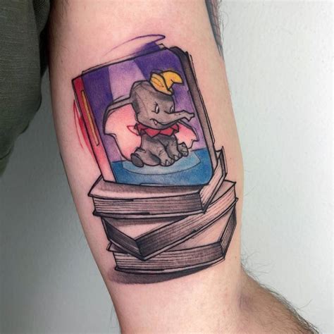 Dumbo book tattoo.