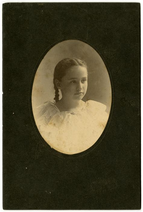 [Portrait of an Unknown Girl] - UNT Digital Library