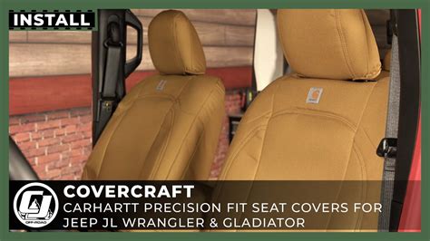 Covercraft Carhartt Seat Covers Fit Like a Charm - YouTube